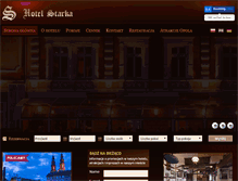 Tablet Screenshot of hotel-starka.pl